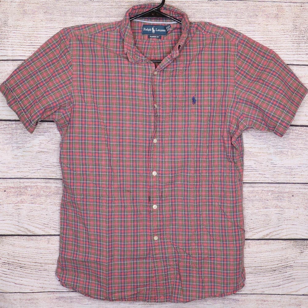 Ralph Lauren Classic Fit Plaid Medium